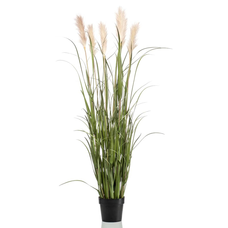 Load image into Gallery viewer, Emerald kunstplant in pot pampasgras 160 cm