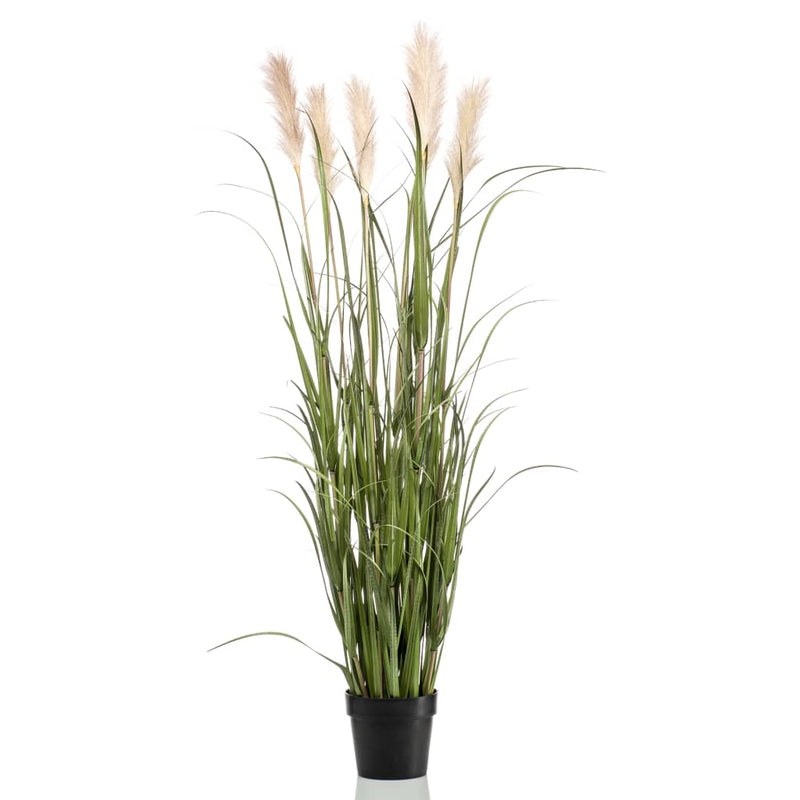 Load image into Gallery viewer, Emerald kunstplant in pot pampasgras 160 cm