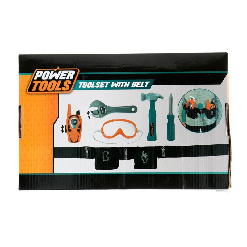 Load image into Gallery viewer, Toi-toys power tools gereedschapset in riem 6-delig