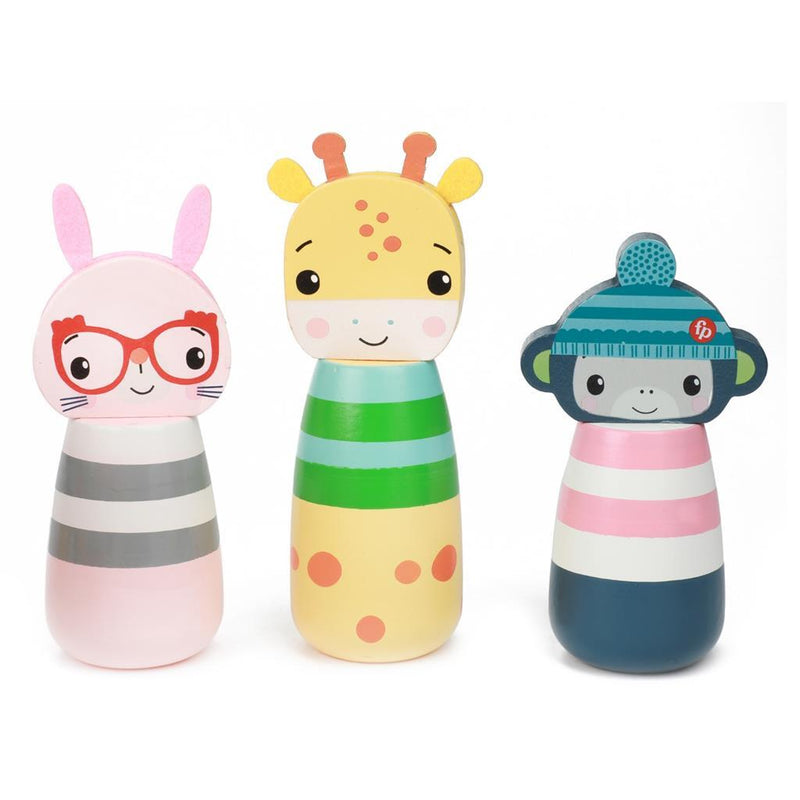 Load image into Gallery viewer, Fisher price houten kegelspel dieren