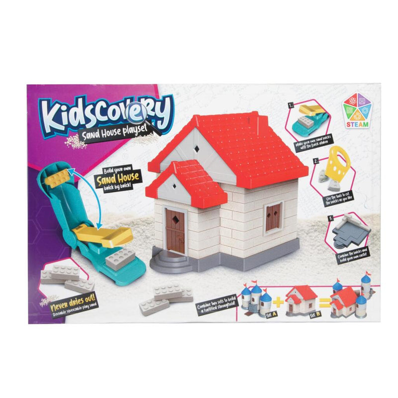 Load image into Gallery viewer, Kidscovery zandhuis bouwen set verschillende uitvoeringen