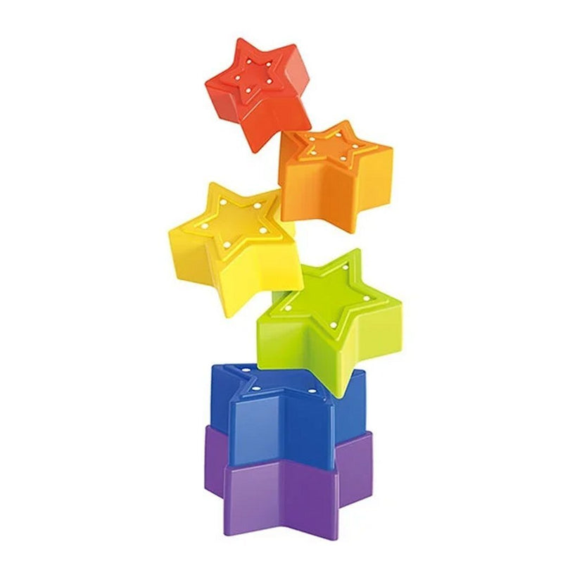 Load image into Gallery viewer, Toi-toys little stars stapeltoren ster 6-delig