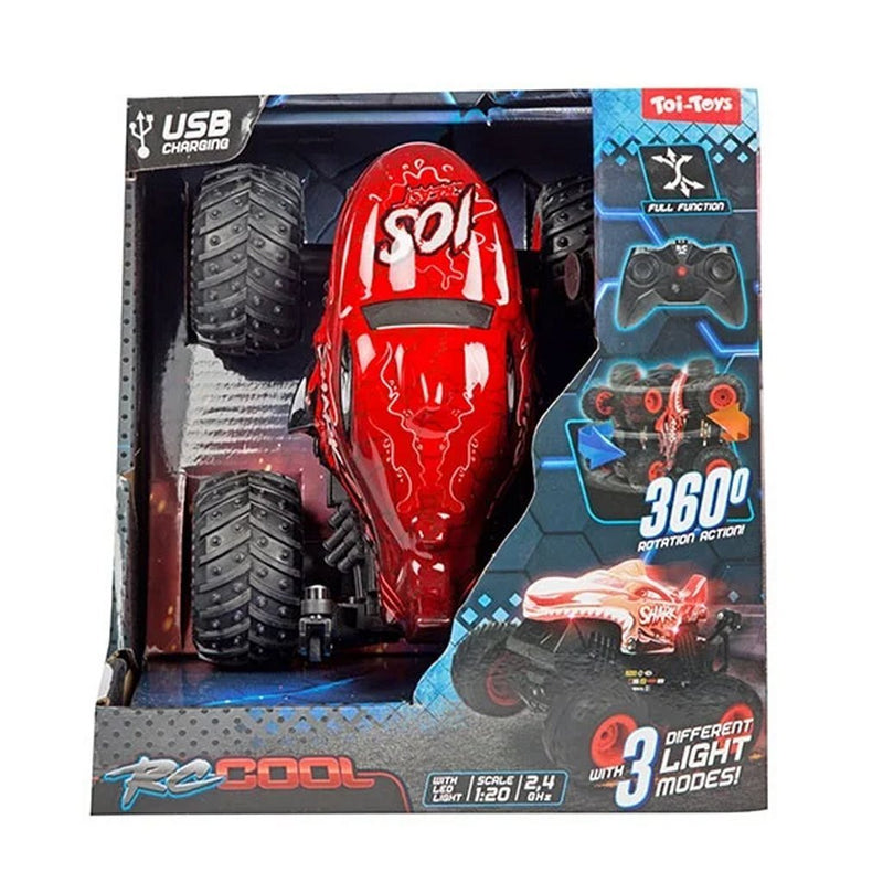 Afbeelding laden in galerijviewer, Toi-toys rc-cool monstertruck 1:20 + licht assorti