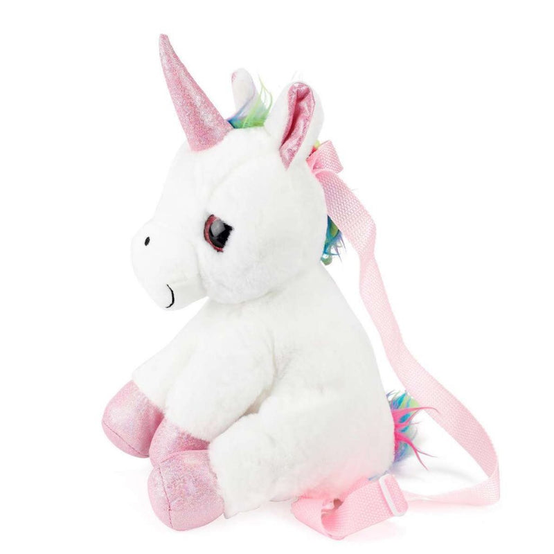 Afbeelding laden in galerijviewer, Toi-toys eenhoorn knuffel rugzak 30 cm