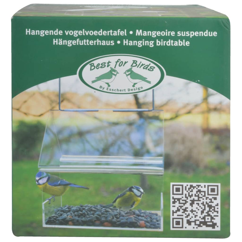Load image into Gallery viewer, Esschert design vogelvoedertafel hangend acryl