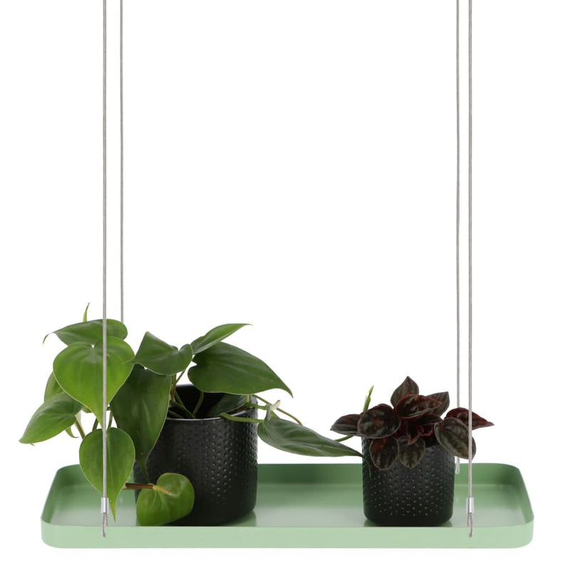 Load image into Gallery viewer, Esschert design plantenblad hangend rechthoekig s groen