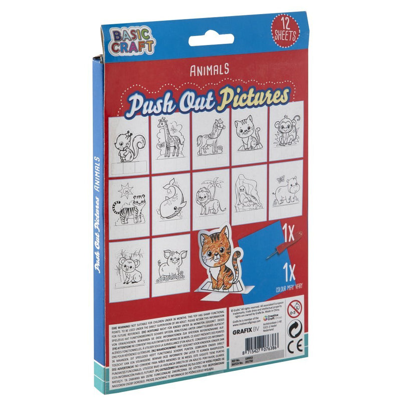 ギャラリービューアに画像をロードする, Bongers speelgoed prikblok dieren, 12dlg.
