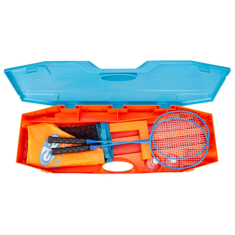 Load image into Gallery viewer, Get Go Get Go Instant Badmintonspeelset blauw en oranje