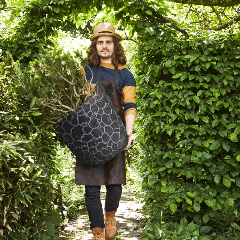 Load image into Gallery viewer, Capi bloempot clay bolvormig 35x34 cm antracietkleurig