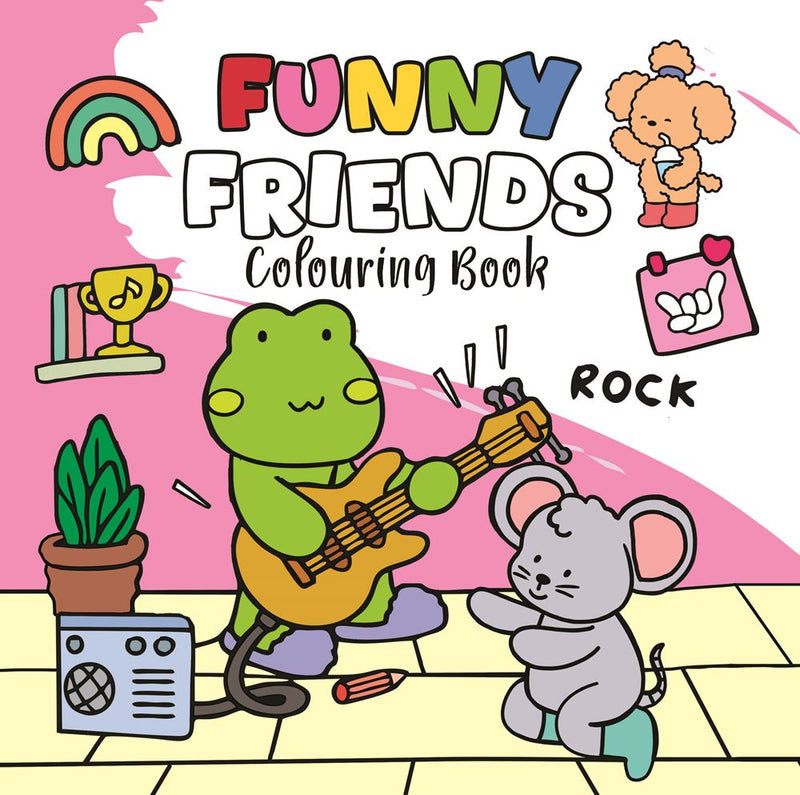Afbeelding laden in galerijviewer, Cozy 1: kleurboek happy friends 12 st 4