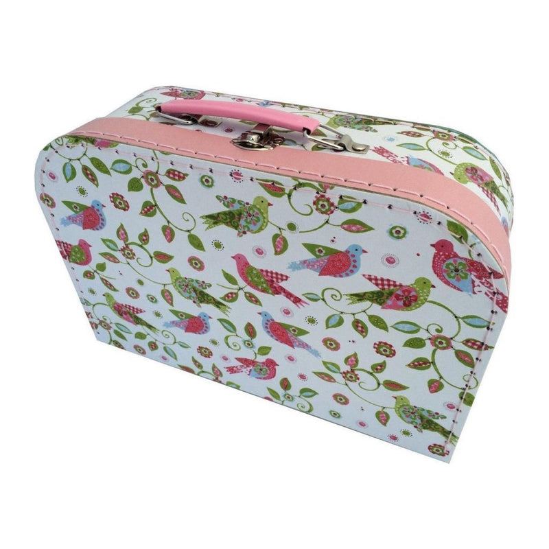 Cargue la imagen en el visor de la galería, Simply for kids tinnen theeservies vogels met koffertje