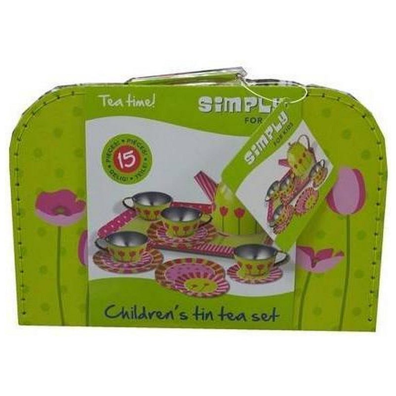 Afbeelding laden in galerijviewer, Simply for kids theeset tin tulp. 3+