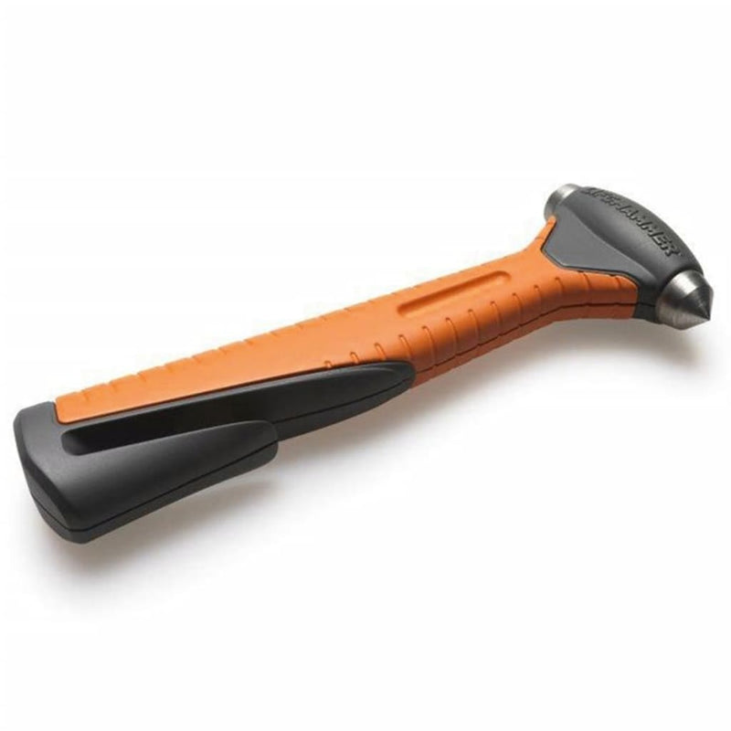 Load image into Gallery viewer, Lifehammer noodhamer plus met gordelsnijder oranje 16,5 cm