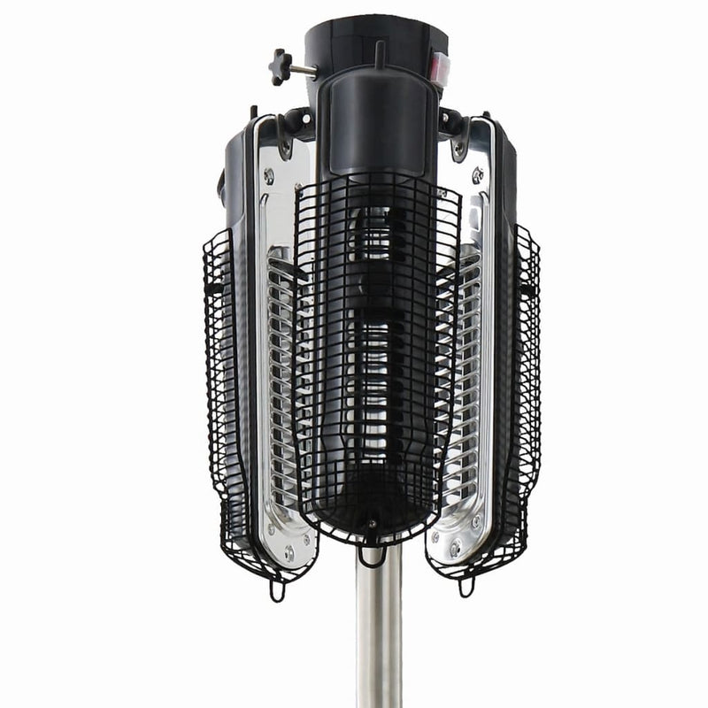 Load image into Gallery viewer, Sunred parasolverwarming 2000 w halogeen zwart en zilver ph10