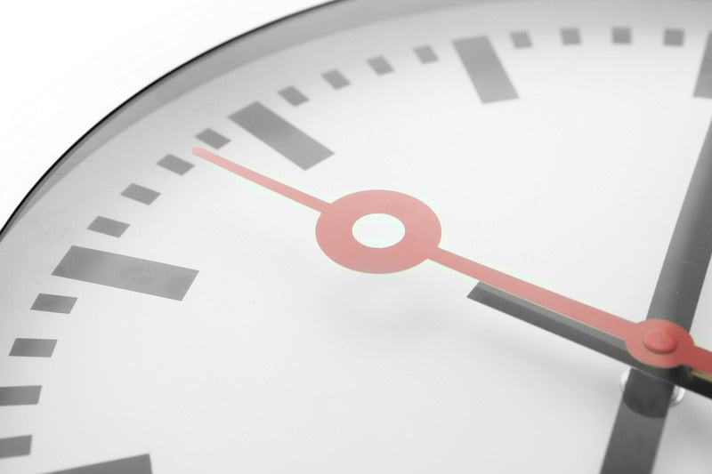 Load image into Gallery viewer, Nextime ne-3998st wandklok dia. 19 cm, geborsteld aluminium, 'station'