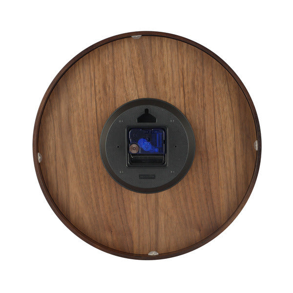 Load image into Gallery viewer, Nextime ne-3096br wandklok dia. 35 cm, hout, bruin, 'wood wood medium'