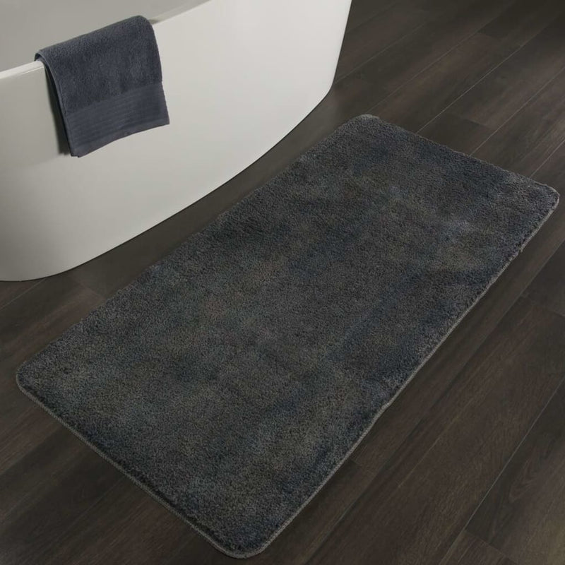 Load image into Gallery viewer, Sealskin badmat angora 70x140 cm grijs