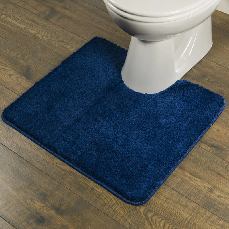 Load image into Gallery viewer, Sealskin toiletmat angora 55x60 cm blauw
