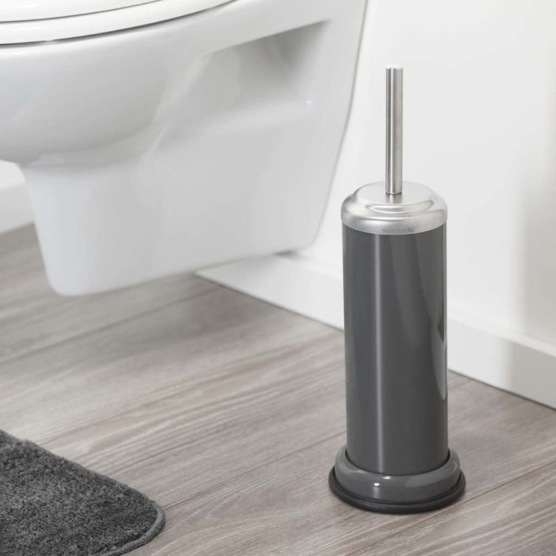 Load image into Gallery viewer, Sealskin Sealskin toiletborstel met houder Acero grijs 361730514
