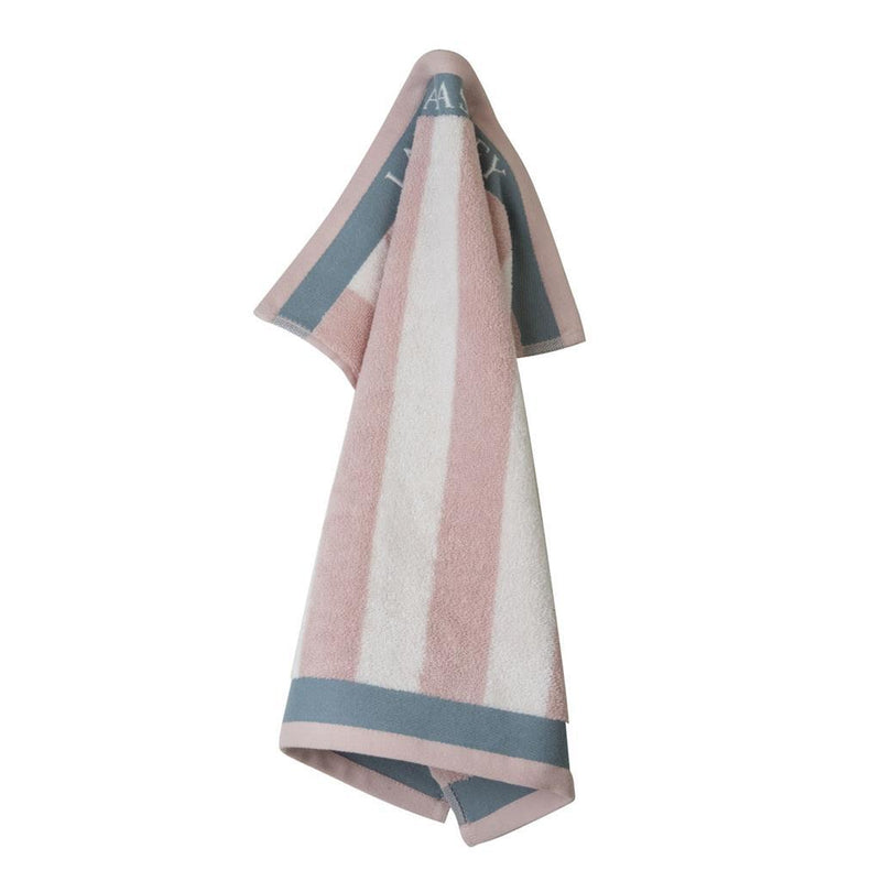 Load image into Gallery viewer, Laura ashley keukendoek blush stripe 50x50 cm roze
