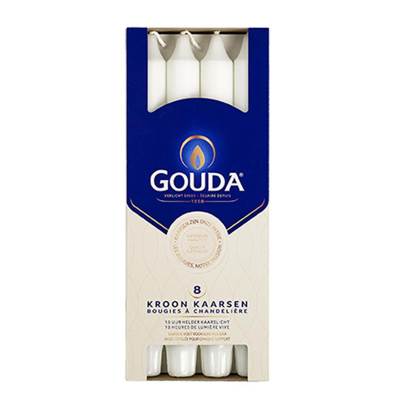 Load image into Gallery viewer, Gouda kroonkaars wit 240 24 doos a 8 stuks