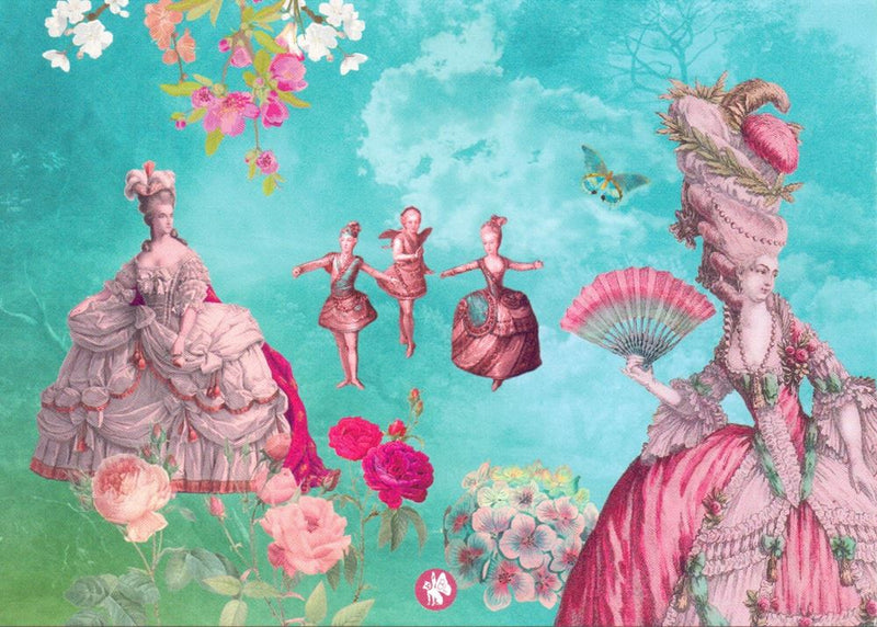 Afbeelding laden in galerijviewer, Prentbriefkaart cd04: barock 6 st