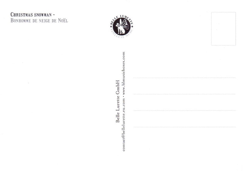 Afbeelding laden in galerijviewer, Prentbriefkaart cd11: christmas sno 6 st