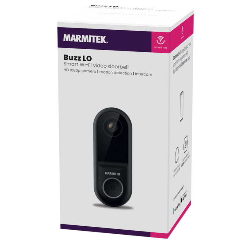 Load image into Gallery viewer, Marmitek smart wifi video deurbel 1080p