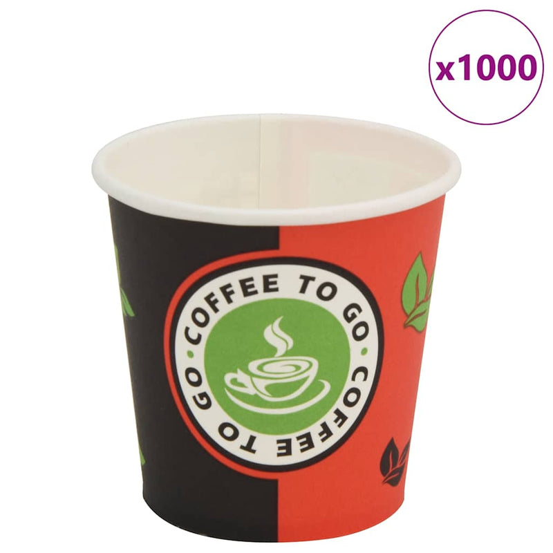 Load image into Gallery viewer, Vidaxl wegwerp koffiebekers papier 120 ml (4 oz) 1000 st