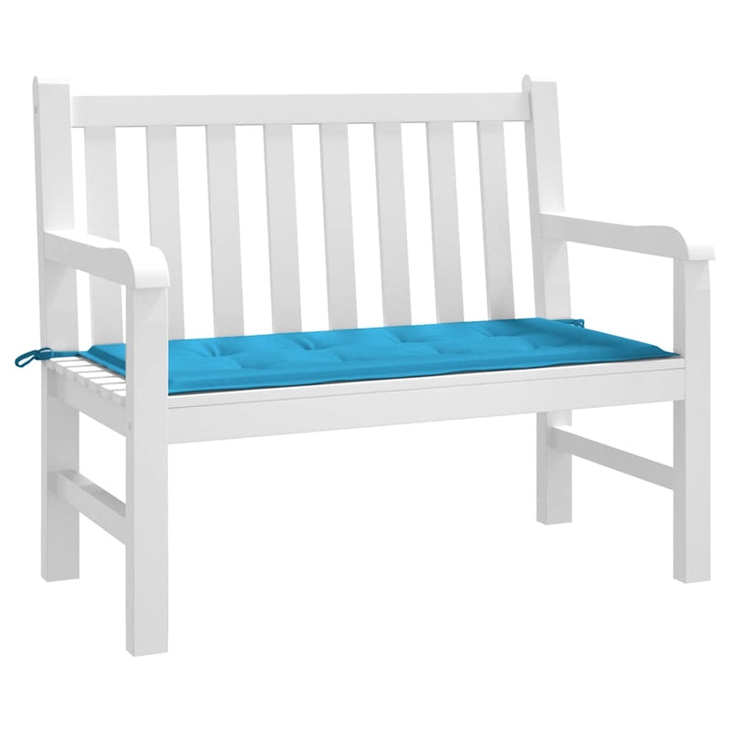 Afbeelding laden in galerijviewer, Vidaxl tuinbankkussen 120x50x3 cm oxford stof blauw