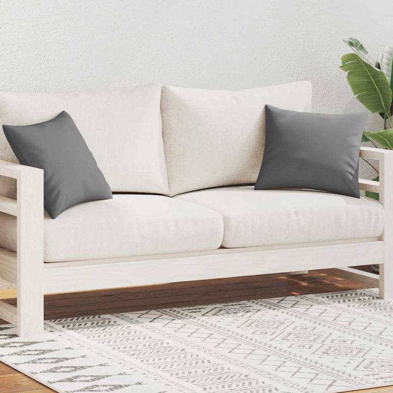 Load image into Gallery viewer, Vidaxl buitenkussens 45x45 cm grijs 2 st