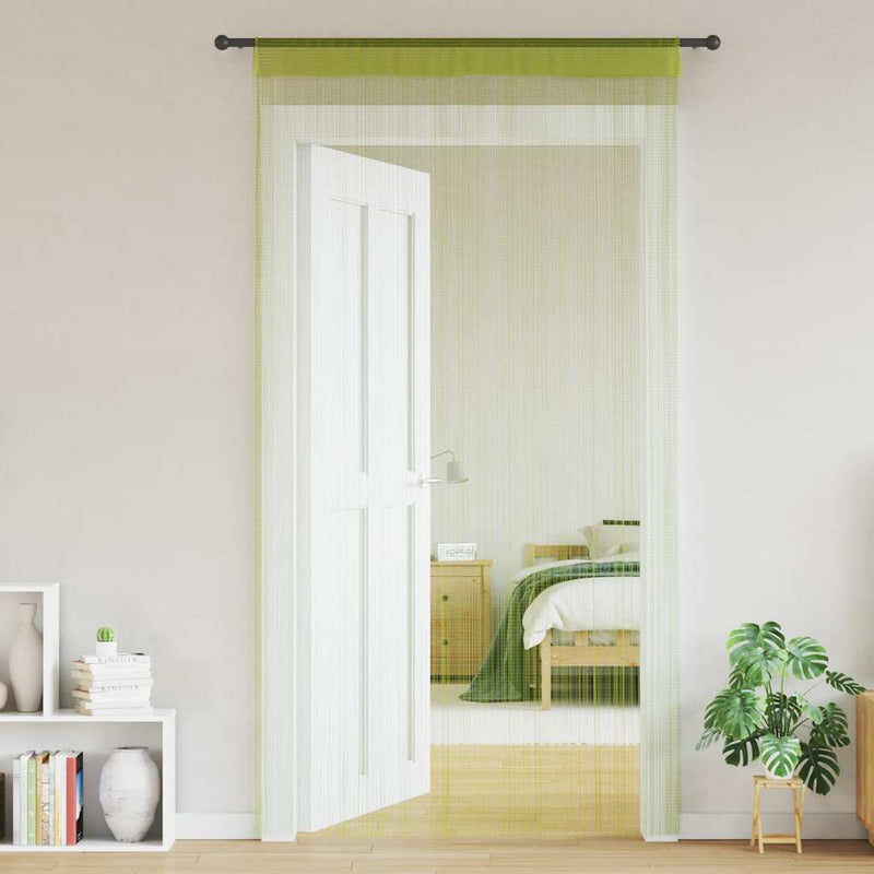 Load image into Gallery viewer, Vidaxl draadgordijnen 100x250 cm groen 2 st