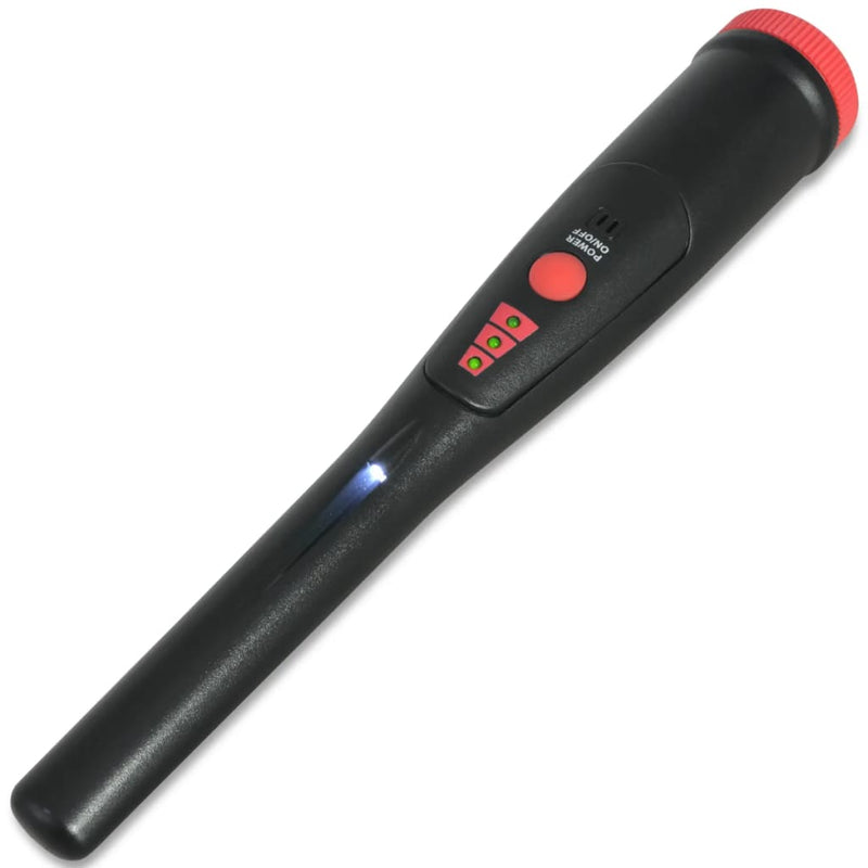 Load image into Gallery viewer, Vidaxl pinpointer metaaldetector zwart en rood