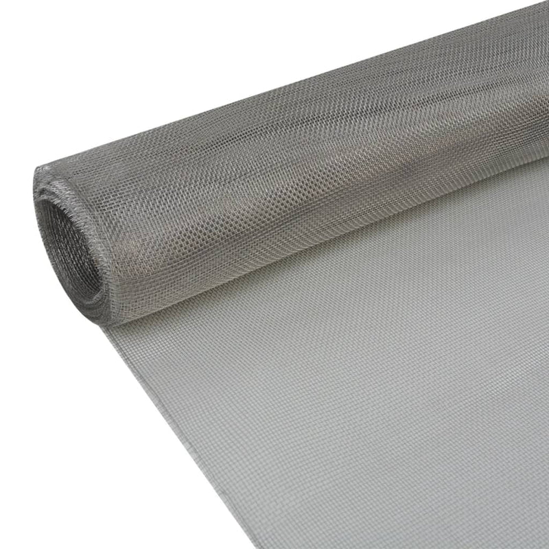 Load image into Gallery viewer, Vidaxl gaas 100x500 cm roestvrij staal zilverkleurig