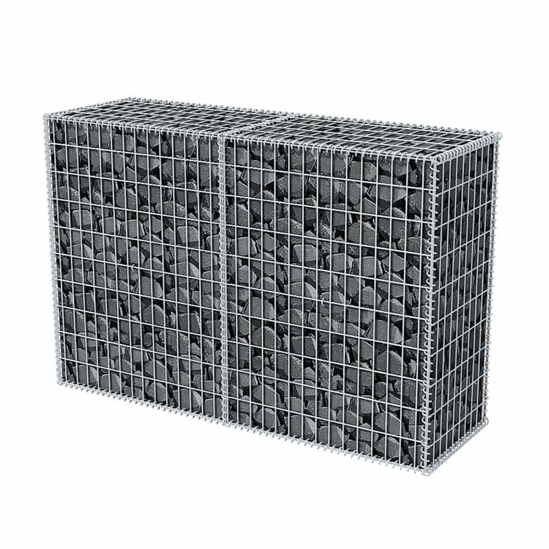 Load image into Gallery viewer, Vidaxl gabion mand 150x50x100 cm gegalvaniseerd staal