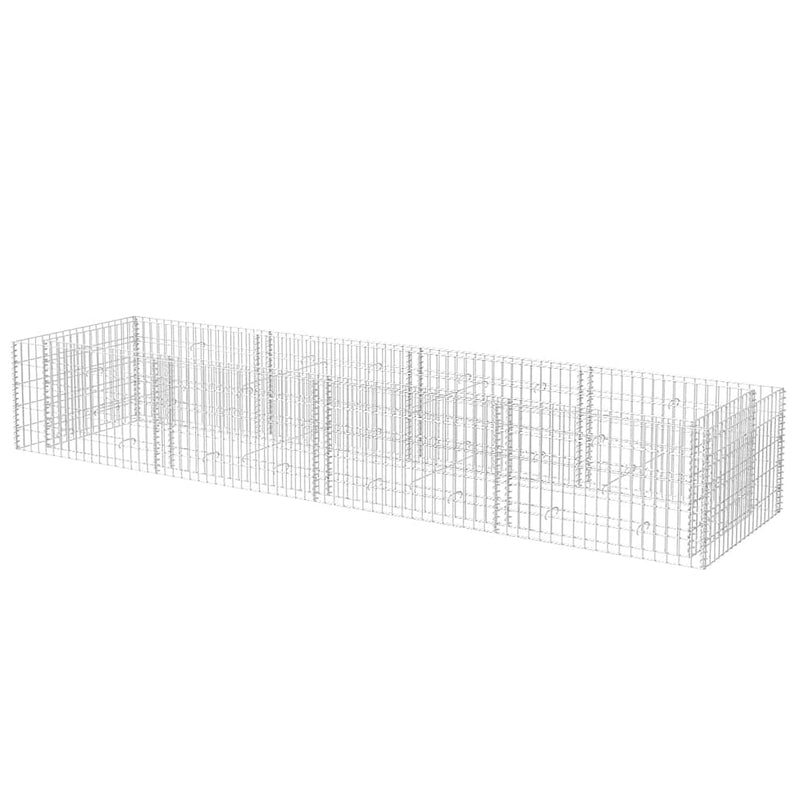 Load image into Gallery viewer, Vidaxl gabion plantenbak verhoogd 360x90x50 cm staal