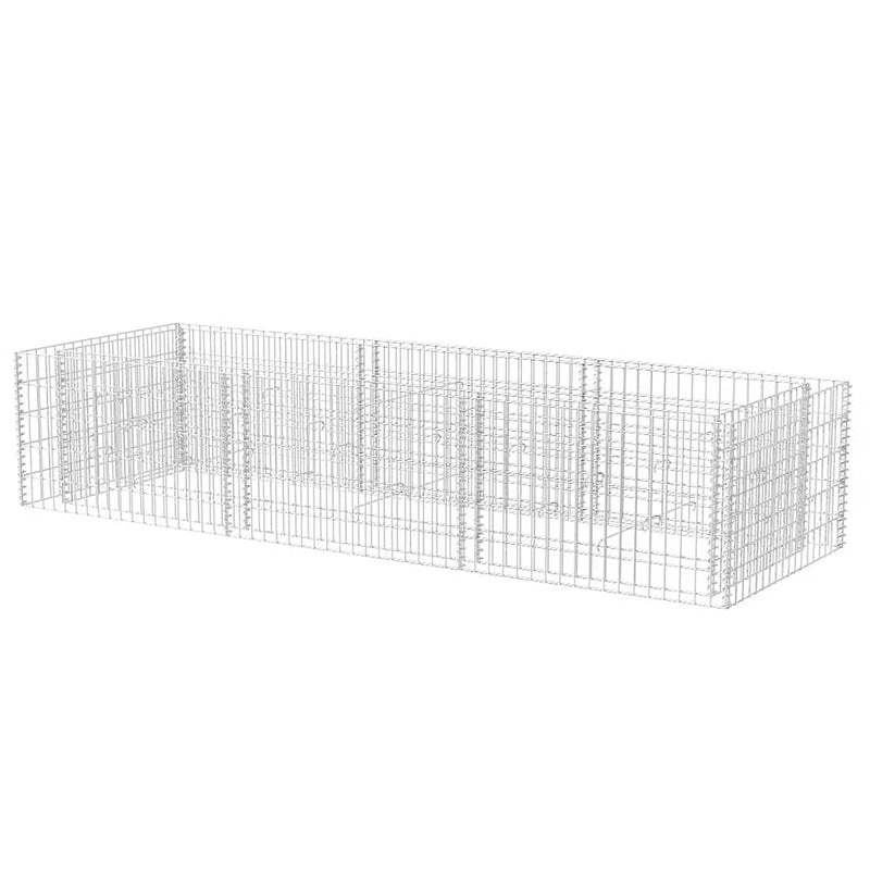 ギャラリービューアに画像をロードする, Vidaxl gabion plantenbak verhoogd 270x90x50 cm staal