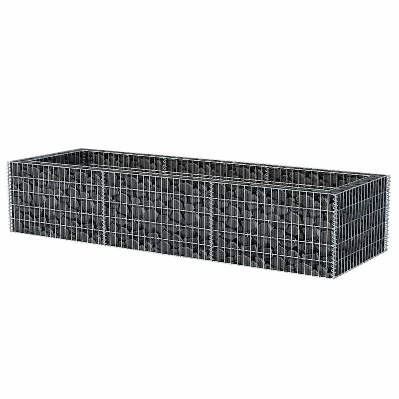 ギャラリービューアに画像をロードする, Vidaxl gabion plantenbak verhoogd 270x90x50 cm staal