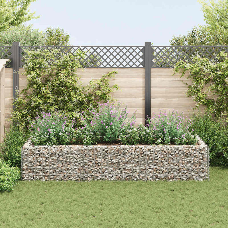 ギャラリービューアに画像をロードする, Vidaxl gabion plantenbak verhoogd 270x90x50 cm staal