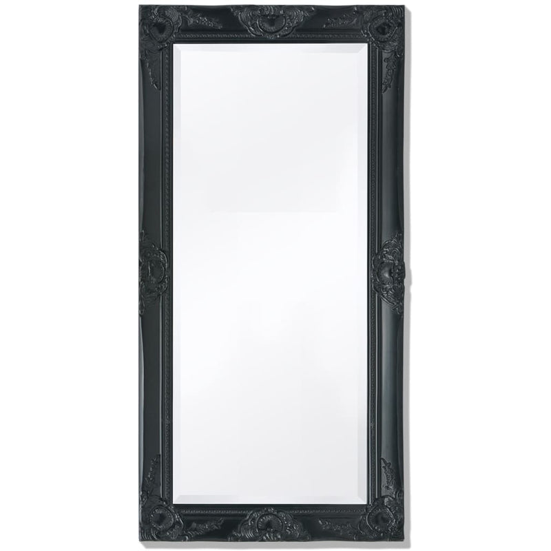 Load image into Gallery viewer, Vidaxl wandspiegel barok 100 x 50 cm zwart