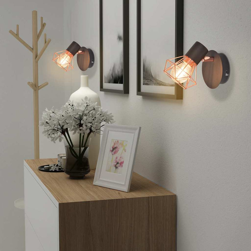 ギャラリービューアに画像をロードする, Vidaxl wandlampen 2 st met led 8 w