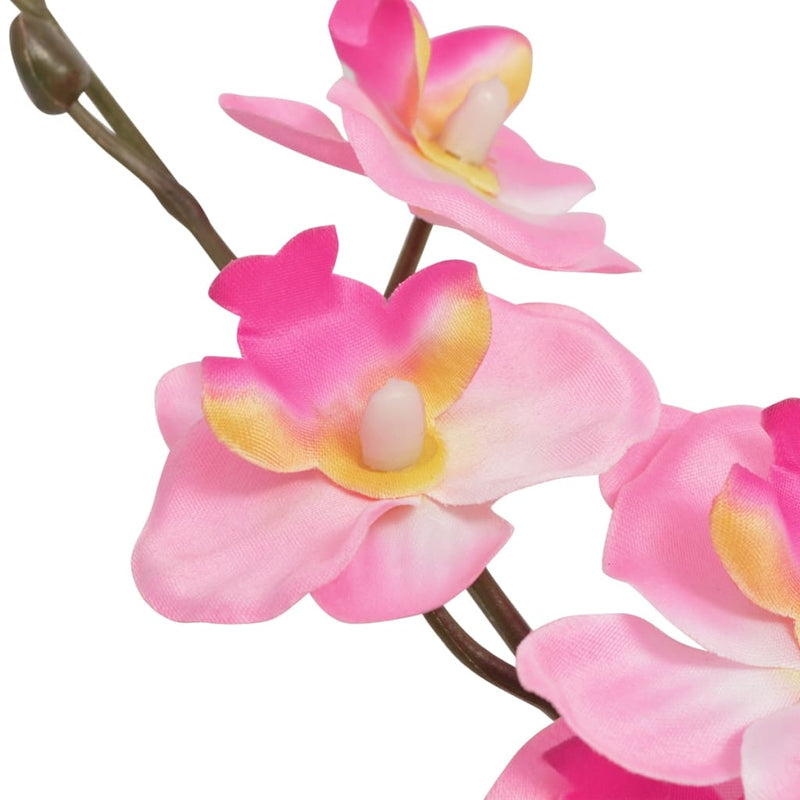 Load image into Gallery viewer, Vidaxl kunstplant orchidee met pot 30 cm roze