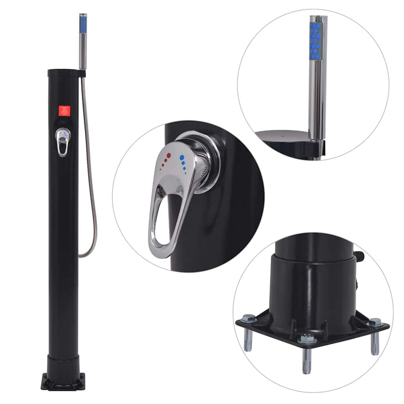 Load image into Gallery viewer, Vidaxl solar douche 8 l pvc staal