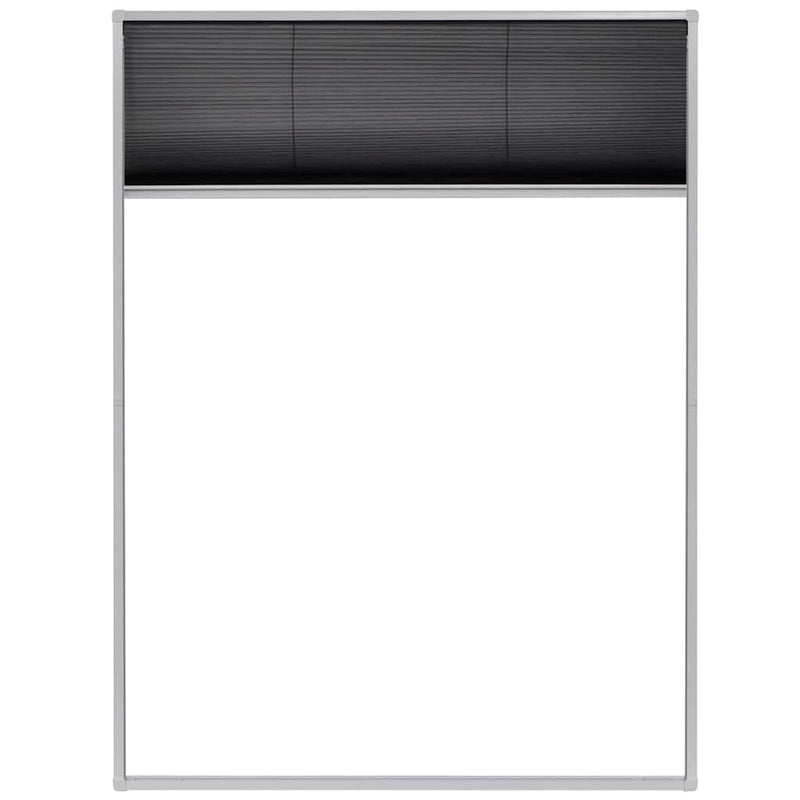 Load image into Gallery viewer, Vidaxl raamhor plissé 60x80 cm aluminium