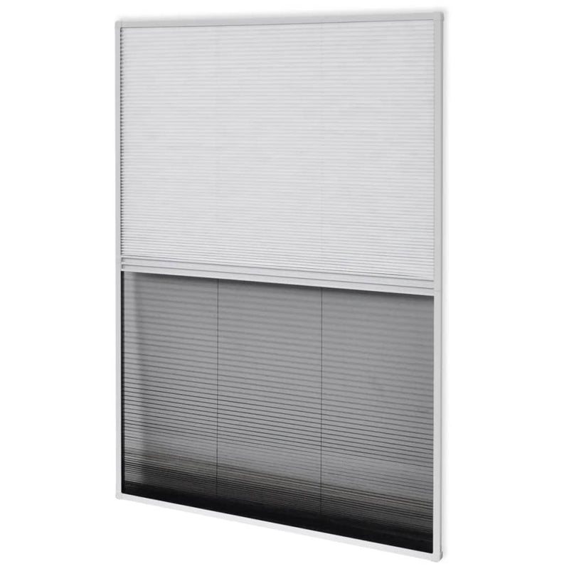 Load image into Gallery viewer, Vidaxl raamhor plissé met verduistering 80x100 cm aluminium