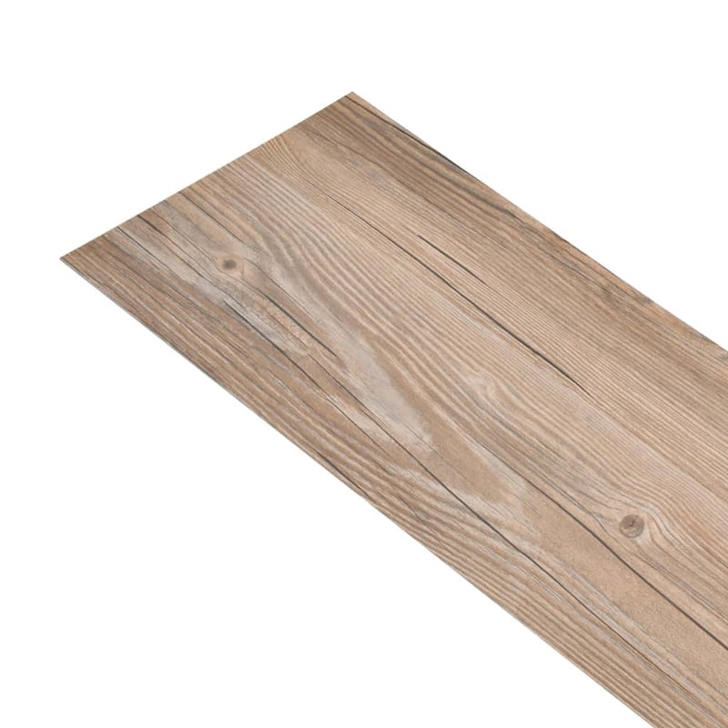 Load image into Gallery viewer, Vidaxl vloerplanken niet-zelfklevend 5,26 m² 2 mm pvc eikenbruin