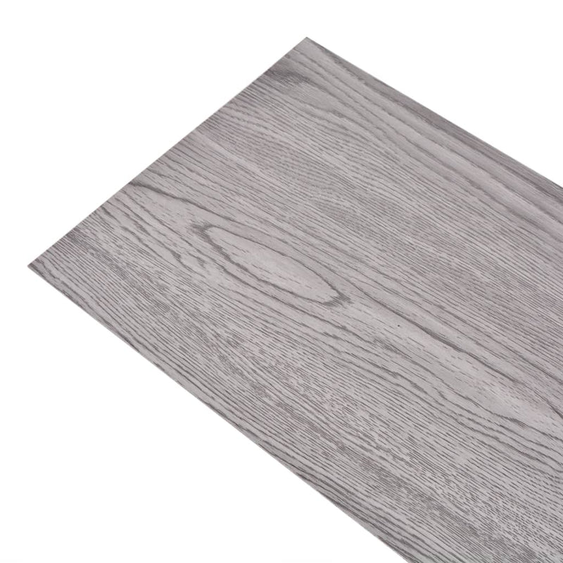 Load image into Gallery viewer, Vidaxl vloerplanken niet-zelfklevend 5,26 m² 2 mm pvc donkergrijs