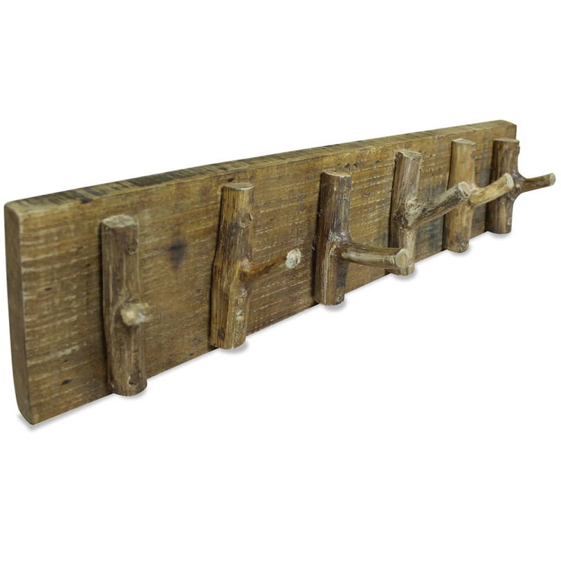 Load image into Gallery viewer, Vidaxl kapstok 60x15 cm gemengd gerecycled hout