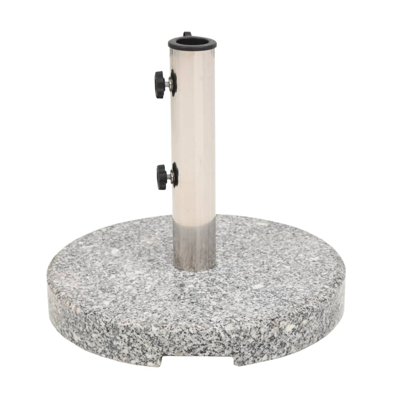 Load image into Gallery viewer, Vidaxl parasolvoet rond 20 kg graniet