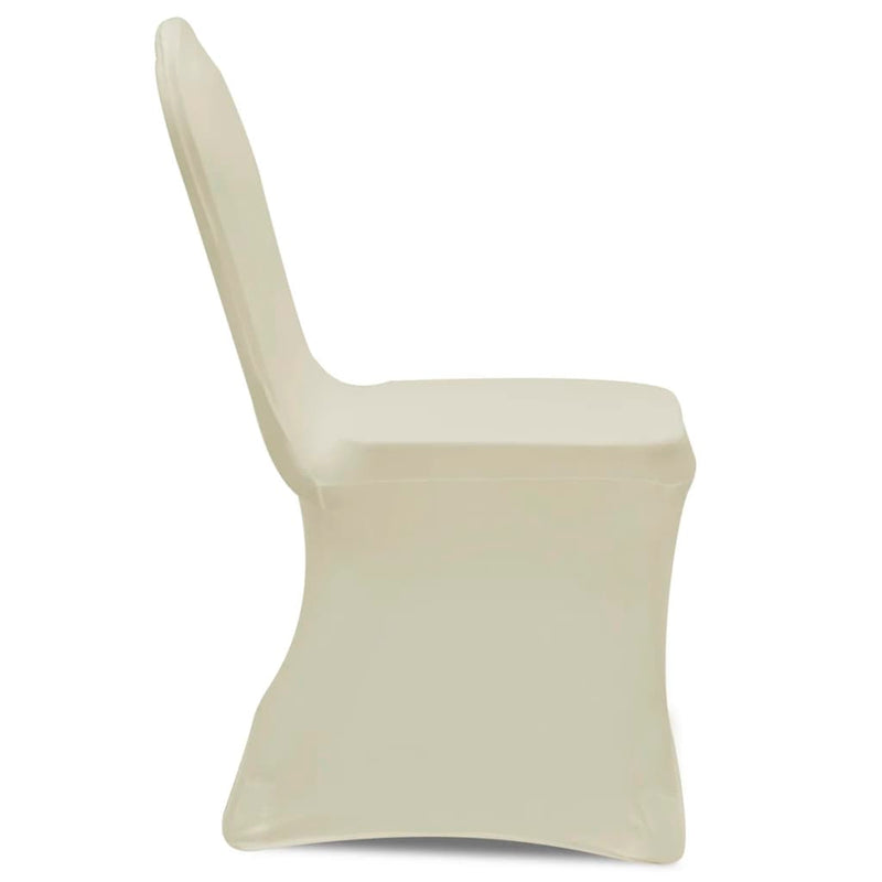Load image into Gallery viewer, Vidaxl stoelhoezen stretch crème 100 st